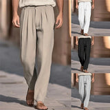 Pantalon Large en Lin