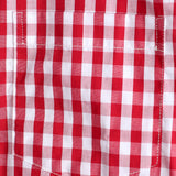 Chemise en Coton d'Été à Manches Courtes pour Hommes, Couleur Unie, avec Poche et Boutons