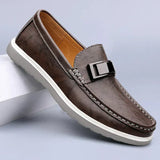 Mocassins en Cuir de Luxe