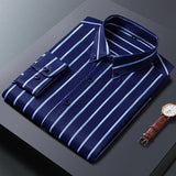 Chemise Masculine Élégante à Rayures