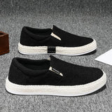 Baskets Éléganes en Toile Slip-On