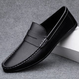 Mocassins en Cuir Italiens Classiques