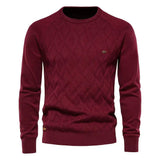 Pull homme Theodor avec motif losanges
