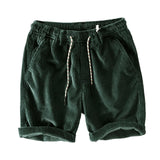 Shorts en Velours Côtelé Élégants