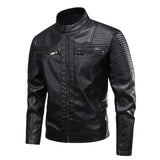 Veste en Cuir Rétro