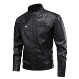 Veste en Cuir Rétro