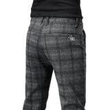 Pantalon à Carreaux Casual