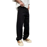 Jeans en denim Jacquard