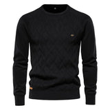 Pull homme Theodor avec motif losanges