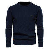 Pull homme Theodor avec motif losanges
