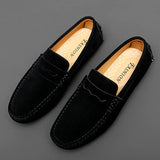 Mocassins Nautiques en Daim