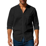 Chemise d'été en coton/lin