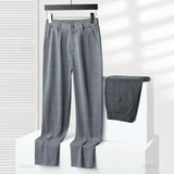 Pantalon à Carreaux Stretch