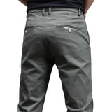 Pantalon en Coton Décontracté