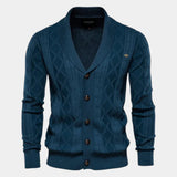 Beeckhoven | Cardigan Homme à Boutons en Coton Premium