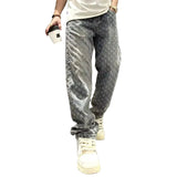 Jeans en denim Jacquard
