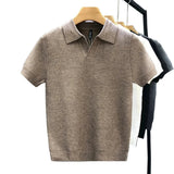 T-shirt Polo en Maille Respirante