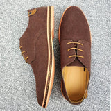 Chaussures de Bureau en Suède Oxford