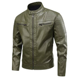 Veste en Cuir Rétro