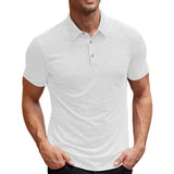 T-shirt Polo Rayé