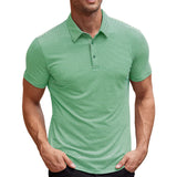 T-shirt Polo Rayé