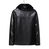 Veste en Cuir Fleece