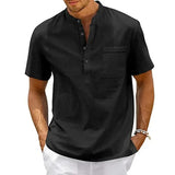 Chemise Élégante en Coton-Lin