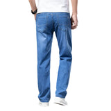 Jeans en Denim Droit Décontractés