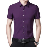 Chemise à Manches Courtes Business Casual