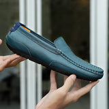 Mocassins en Cuir Vintage