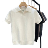 T-shirt Polo en Maille Respirante