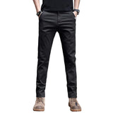 Pantalon en Coton Décontracté