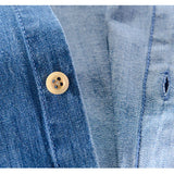 Chemise en jean à manches courtes