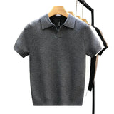 T-shirt Polo en Maille Respirante