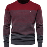 Cipriano | Le pull pour homme Ekkehard Męski dans un style classique allie un confort maximal