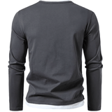 Iván | T-shirt Alwin Premium à manches longues en coton peigné