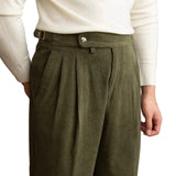 Pantalon en Velours Côtelé Premium