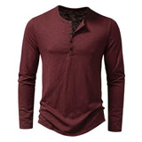 Chemise polo à manches longues en coton