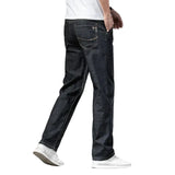Jeans en Denim Droit Décontractés
