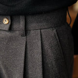 Pantalons Élégants Taille Haute