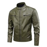 Veste en Cuir Rétro