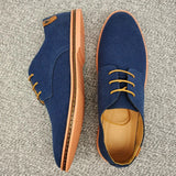 Chaussures de Bureau en Suède Oxford