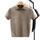 T-shirt Polo en Maille Respirante