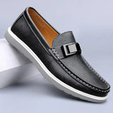 Mocassins en Cuir de Luxe