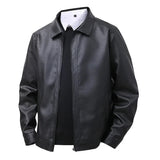Veste Bomber en Cuir Élégante
