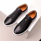 Baskets en Cuir
