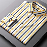 Chemise Casual Rayée pour Hommes