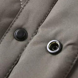 Jacques | Veste matelassée grise doublure à carreaux
