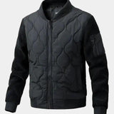 Pascal | Blouson bombers matelassé bleu marine