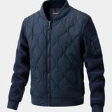 Pascal | Blouson bombers matelassé bleu marine